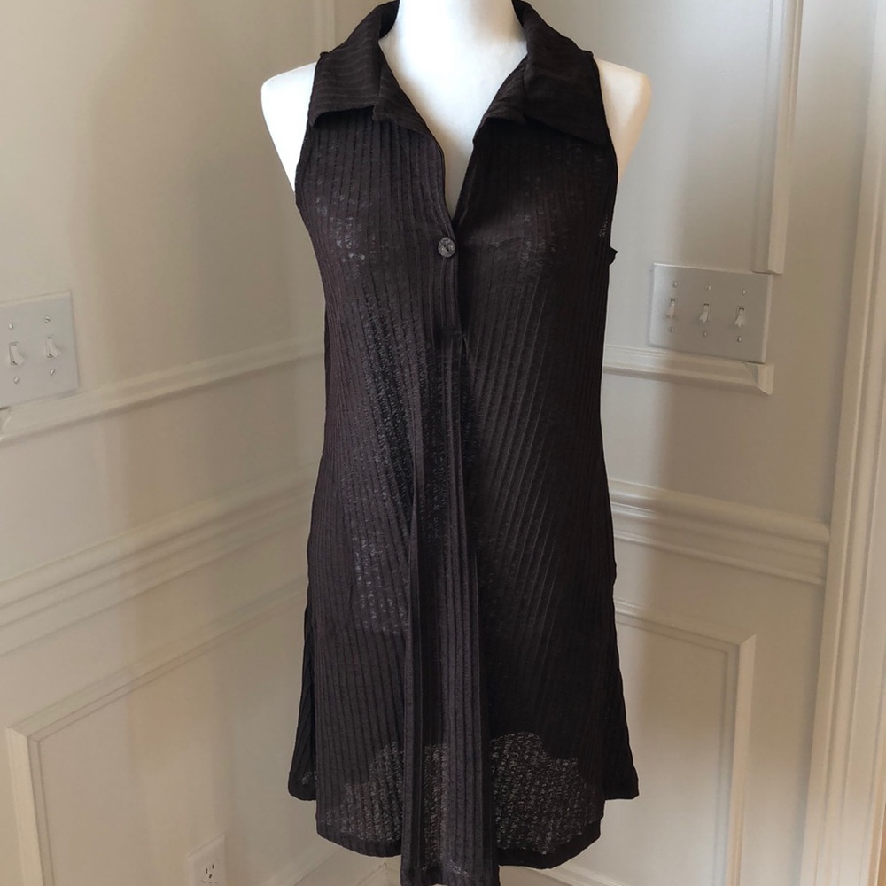 J Valdi Brown Swim Coverup